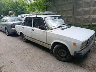 2005 Lada (ВАЗ) 2107, белый, 62000 рублей, вид 1