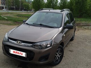 2017 Lada (ВАЗ) Kalina II, коричневый, 450000 рублей, вид 2