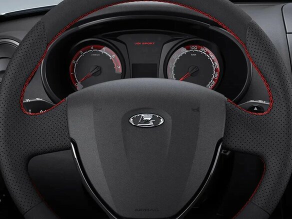 2026 Lada (ВАЗ) Granta Sport I Рестайлинг, чёрный - вид 11