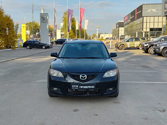 2006 Mazda 3 I (BK) Рестайлинг, чёрный, 285000 рублей - вид 1