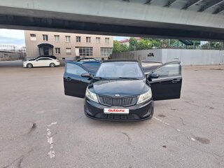2014 Kia Rio III, чёрный, 430000 рублей, вид 4