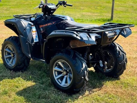 2022 Yamaha Grizzly 700, чёрный, 1685000 рублей, вид 5