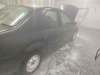 2006 Renault Logan I, серый, 155000 рублей, вид 1