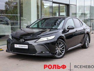 2021 Toyota Camry VIII (XV70) Рестайлинг, чёрный, 3198000 рублей, вид 1