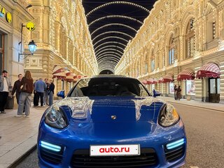 2015 Porsche Panamera GTS I Рестайлинг, синий, 3350000 рублей, вид 4