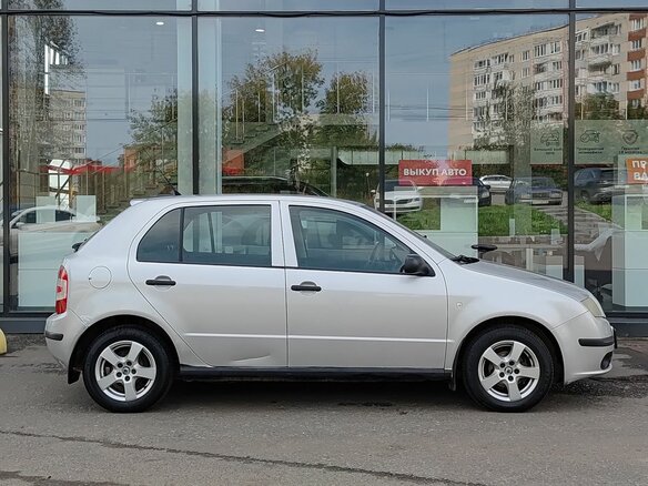2006 Skoda Fabia I Рестайлинг, серебристый - вид 3