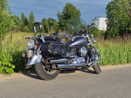 2004 Yamaha XVS1100, серый, 605000 рублей, вид 4
