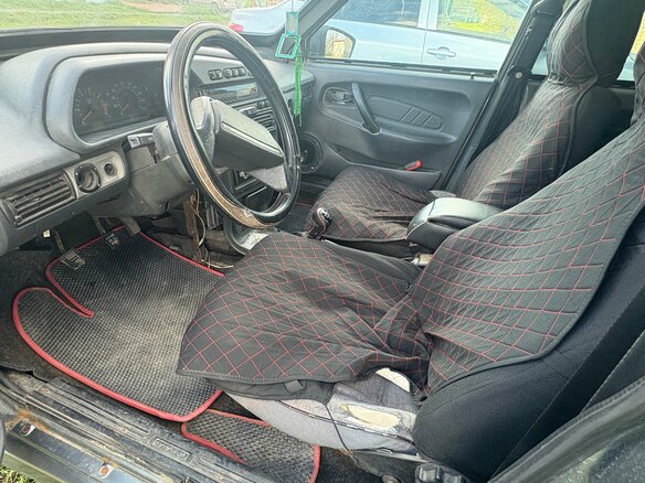 2008 Lada (ВАЗ) 2114, серый, 85000 рублей - вид 9