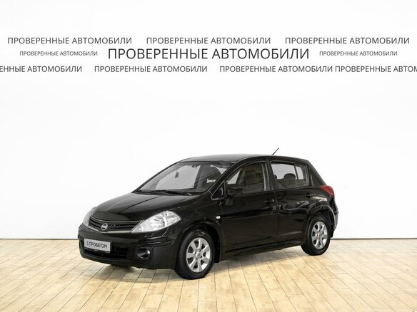 2012 Nissan Tiida I Рестайлинг, коричневый, 693000 рублей