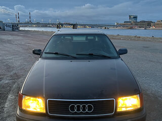 1992 Audi 100 IV (C4), чёрный, 180000 рублей, вид 2