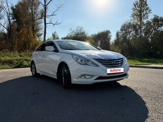 2011 Hyundai Sonata VI (YF), белый, 910000 рублей, вид 4