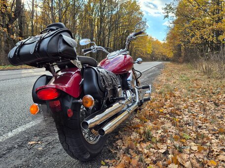 1999 Yamaha XVS1100, красный, 555000 рублей, вид 3