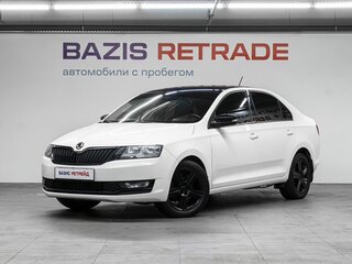 2018 Skoda Rapid I Рестайлинг, белый, 770000 рублей, вид 1