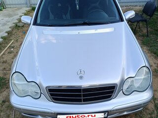 2003 Mercedes-Benz C-Класс 180 II (W203), серебристый, 375000 рублей, вид 4