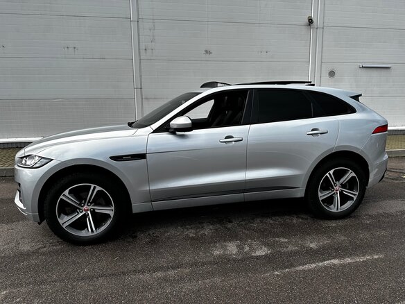 2019 Jaguar F-Pace I, серебристый, 3150000 рублей - вид 9