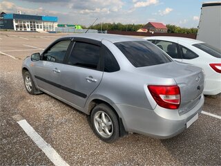 2012 Lada (ВАЗ) Granta I, серебристый, 210100 рублей, вид 4