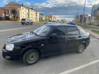 2009 Lada (ВАЗ) Priora I, чёрный, 220000 рублей, вид 1