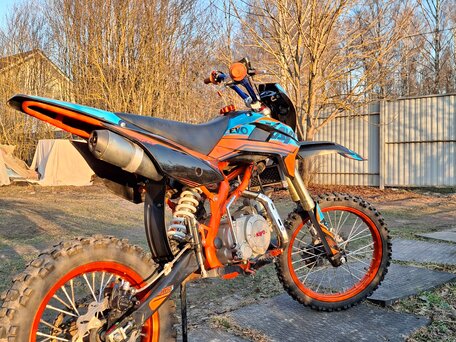 2025 Kayo Evolution YX140EM, синий, 80000 рублей, вид 2