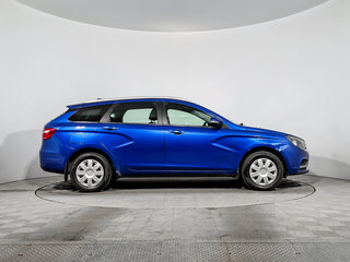 2020 Lada (ВАЗ) Vesta SW I, синий, 653000 рублей, вид 4