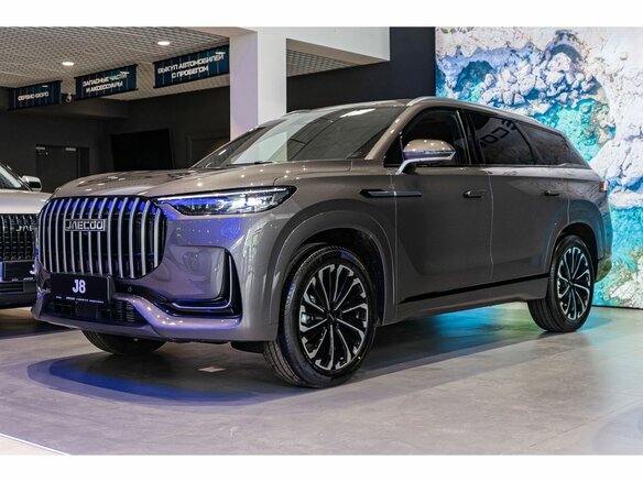 2025 Jaecoo J8, серебристый - вид 2