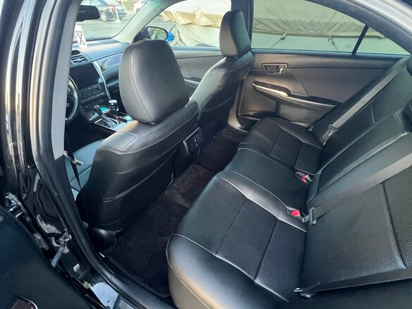 2017 Toyota Camry VII (XV50) Рестайлинг 2, чёрный, 2450000 рублей - вид 12