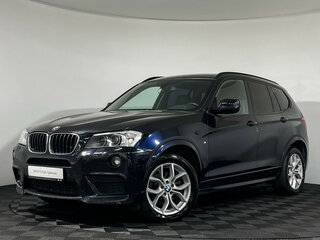 2013 BMW X3 20d xDrive II (F25), синий, 1475000 рублей, вид 1