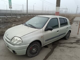 2000 Renault Clio II, серебристый, 100000 рублей, вид 1