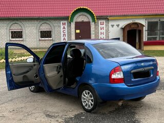 2006 Lada (ВАЗ) Kalina I, синий, 149000 рублей, вид 3