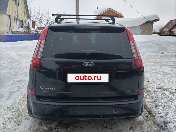 2007 Ford C-MAX I Рестайлинг, чёрный, 540000 рублей - вид 3