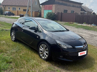 2013 Opel Astra GTC J Рестайлинг, чёрный, 900000 рублей, вид 2