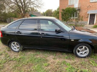 2008 Lada (ВАЗ) Priora I, чёрный, 285000 рублей, вид 2