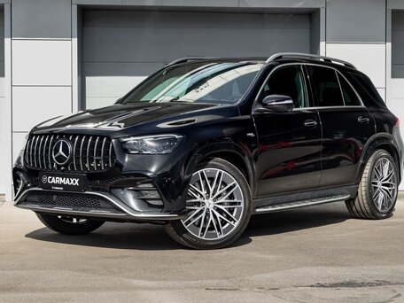 2025 Mercedes-Benz GLE AMG 53 AMG II (V167) Рестайлинг, чёрный, вид 1