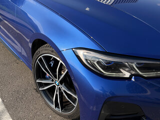 2021 BMW 3 серии 320d xDrive VII (G2x), синий, 5300000 рублей, вид 3