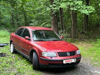 1997 Volkswagen Passat B5, красный, 360000 рублей, вид 4