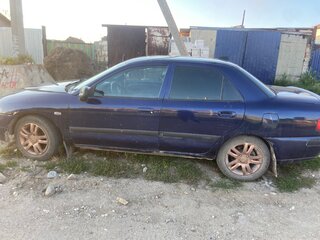 2001 Mitsubishi Carisma I Рестайлинг, синий, 150000 рублей, вид 2