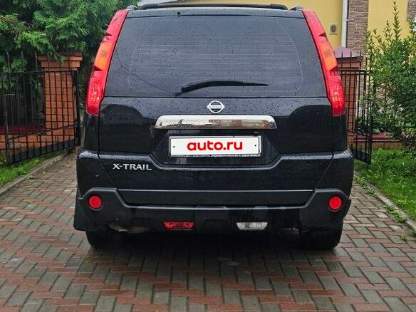 2010 Nissan X-Trail II, чёрный, 999900 рублей - вид 3