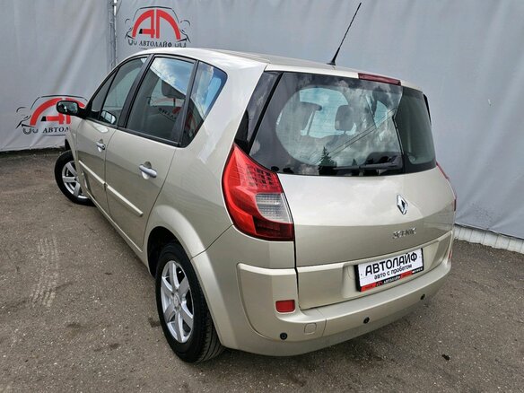 2009 Renault Scenic II Рестайлинг, бежевый - вид 5