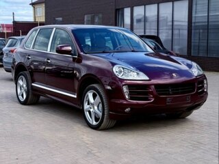 2007 Porsche Cayenne S I Рестайлинг (957), пурпурный, 1100000 рублей, вид 2