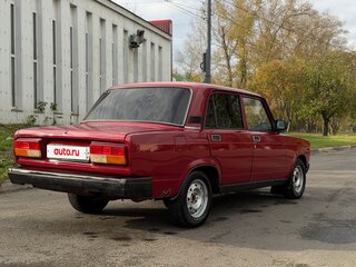 2008 Lada (ВАЗ) 2107, пурпурный, 120000 рублей, вид 4