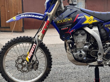 2008 Yamaha WR450F, синий, 365000 рублей, вид 3