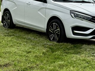 2023 Lada (ВАЗ) Vesta I Рестайлинг (NG), белый, 1130000 рублей, вид 3