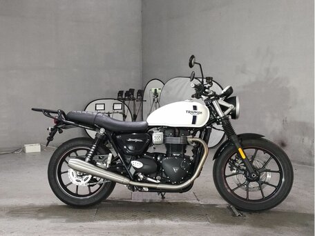 2018 Triumph Speed Twin, белый, 486000 рублей, вид 1