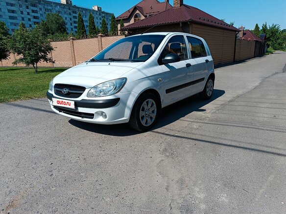 2010 Hyundai Getz I Рестайлинг, белый, 590000 рублей