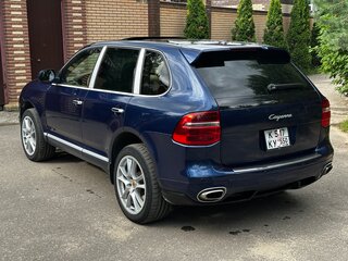 2007 Porsche Cayenne I Рестайлинг (957), синий, 850000 рублей, вид 4