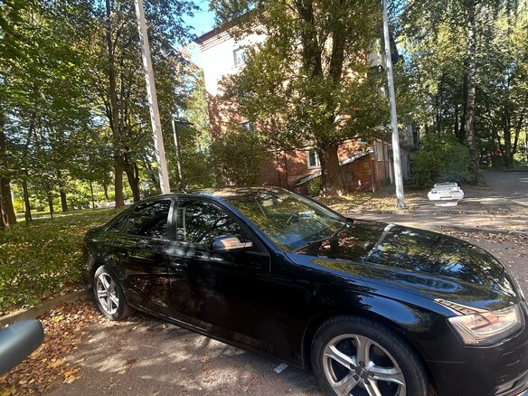 2013 Audi A4 IV (B8) Рестайлинг, чёрный, 1310000 рублей - вид 10