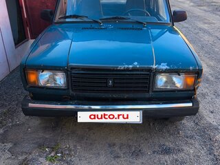 2004 Lada (ВАЗ) 2107, синий, 105000 рублей, вид 2