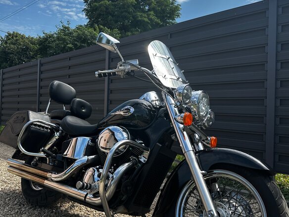 2002 Honda Shadow 750, чёрный, 425000 рублей - вид 16