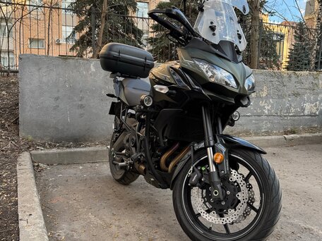 2020 Kawasaki Versys 650, зелёный, 950000 рублей, вид 2