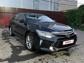2017 Toyota Camry VII (XV50) Рестайлинг 2, чёрный, 2600000 рублей, вид 5