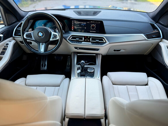 2020 BMW X5 30d IV (G05/G18), синий, 8249000 рублей - вид 27